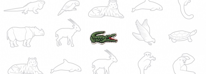 Lacoste deals change logo