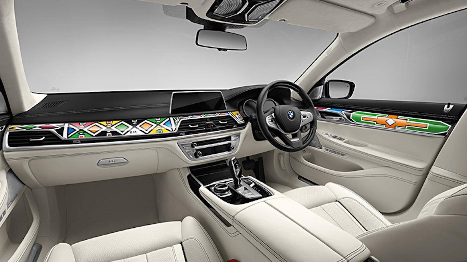 81 Year Old South African Artist Paints Interior Of Bmw Sedan
