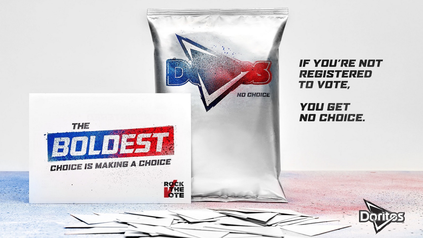 Doritos Encourages Millennial Voters to Register with Limited-Edition Bags