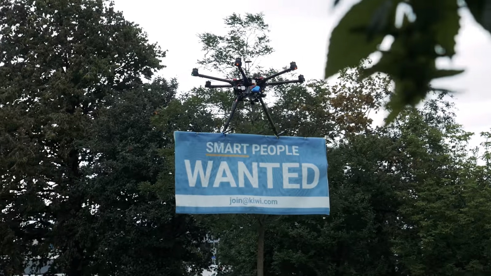 A New Trend in HR? Drones to Headhunt Smart People!