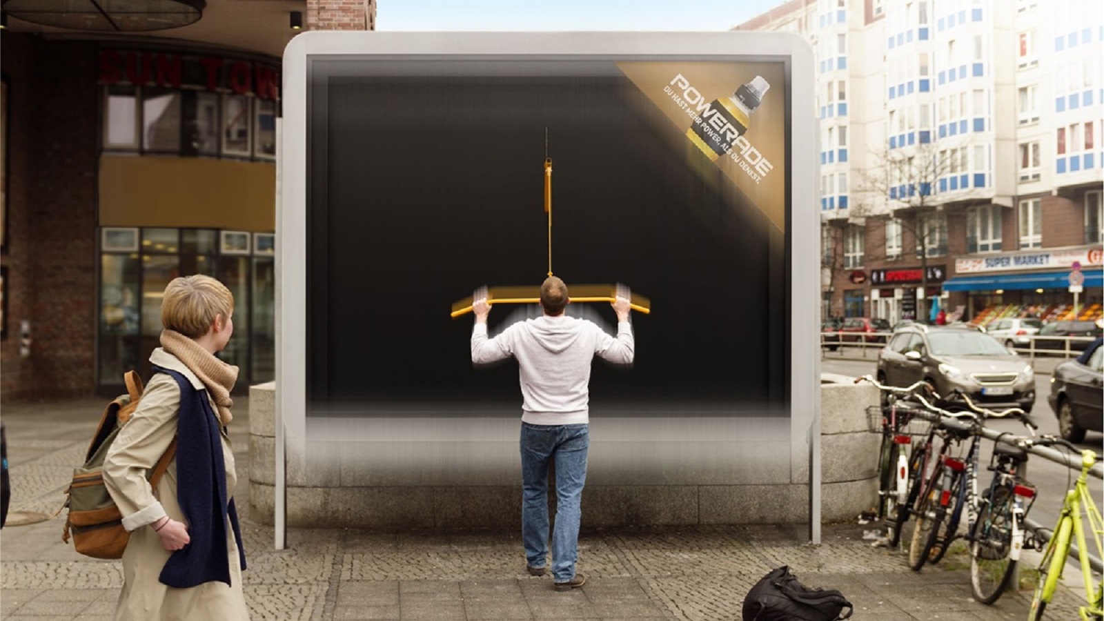 #TAT: Pop-Up Billboards That Will Make You Sweat