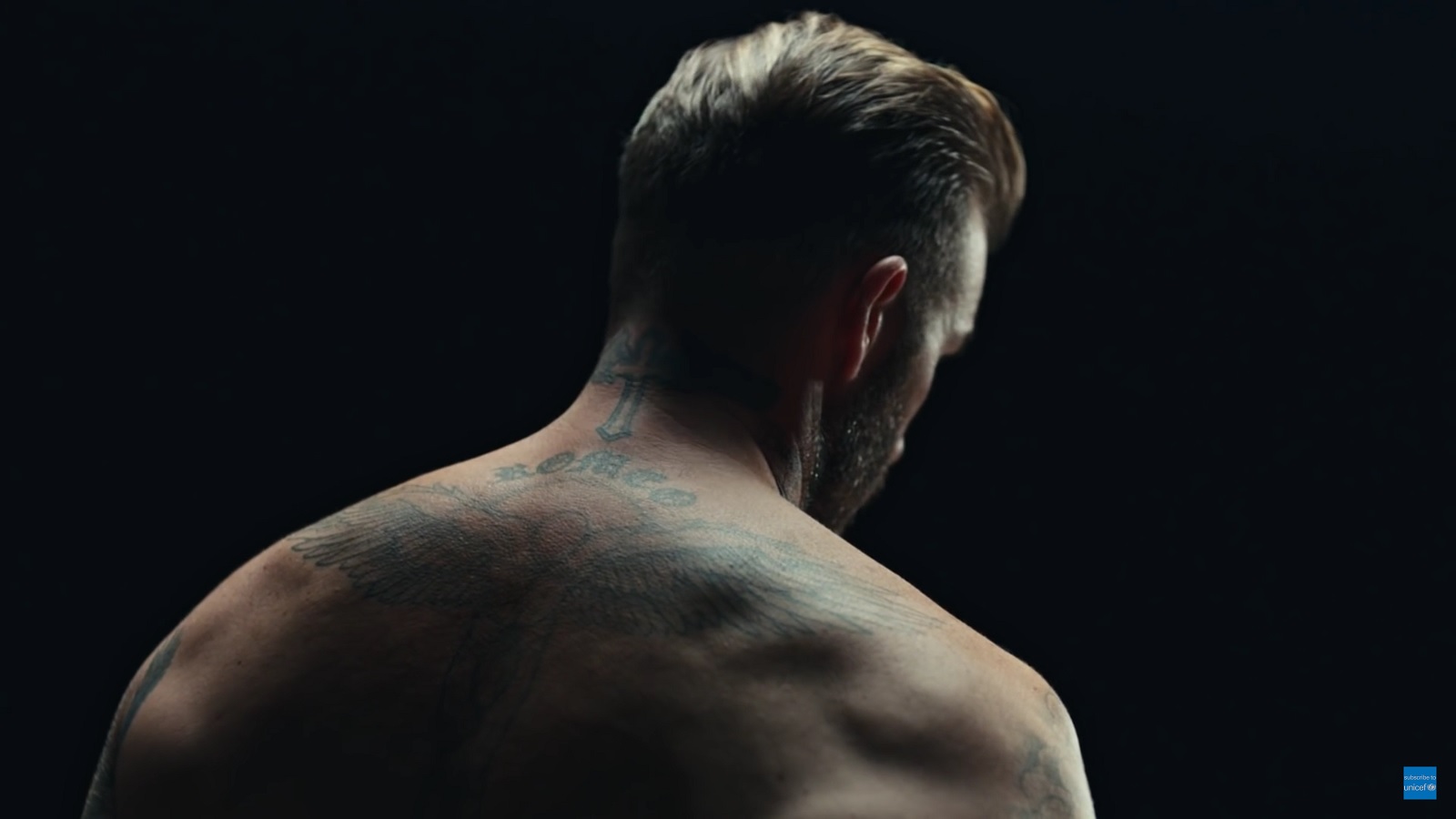 UNICEF Uses David Beckham’s Body to Get Across a Message About Violence
