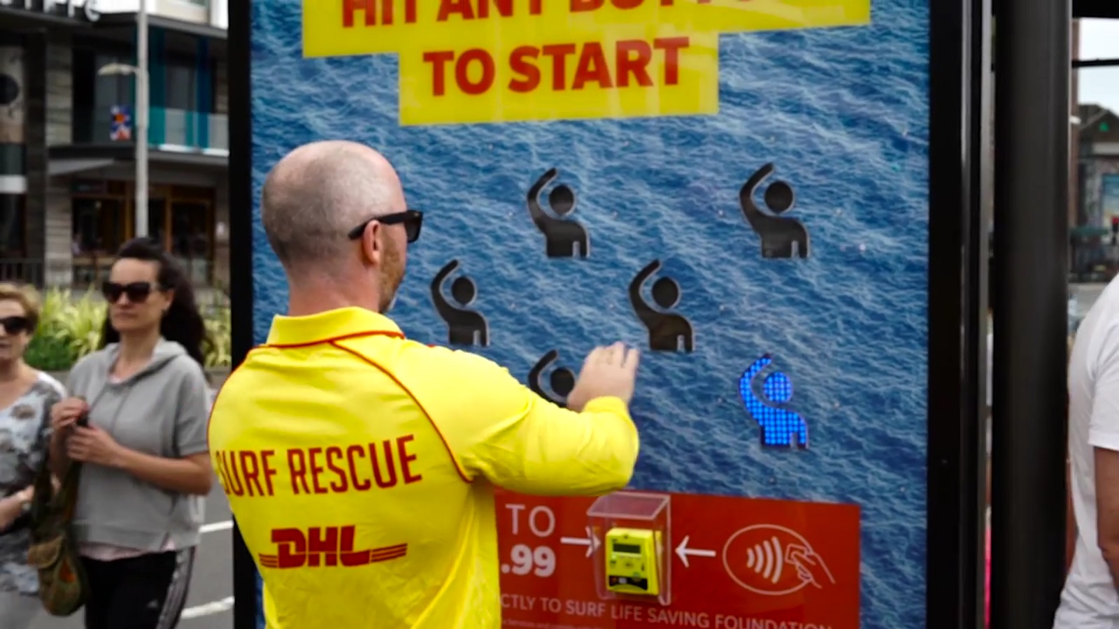 Be a Lifesaver with This Interactive Panel at Bondi Beach