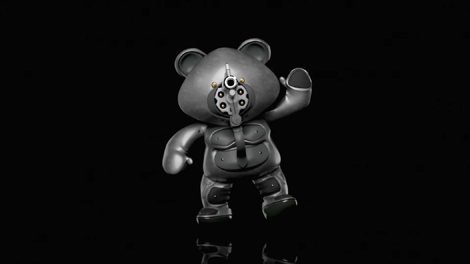 Not-So-Cute Teddy Bear Aims to Disarm USA’s Gun Laws