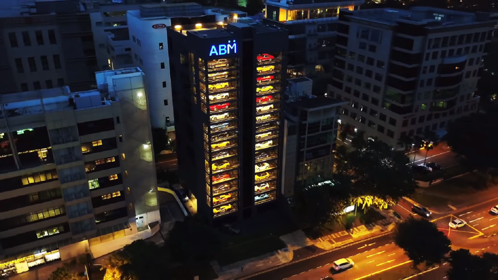 This Elegant Showroom Is the World’s Largest Luxury Car Vending Machine