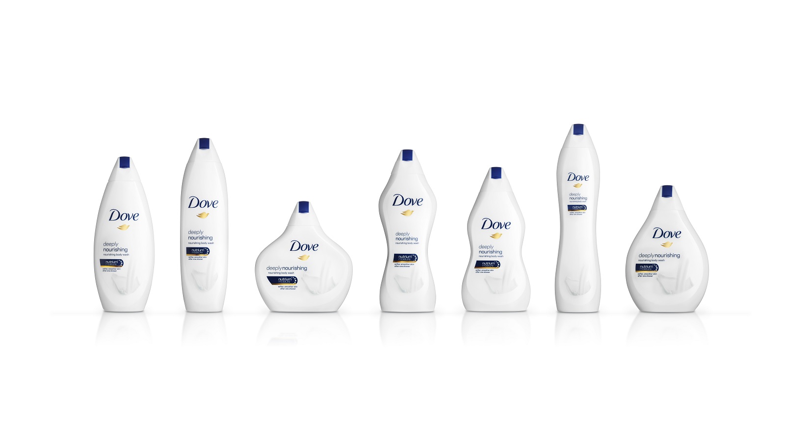 Dove’s ‘Real Beauty Bottles’ Spread Confidence with Curvy Packaging