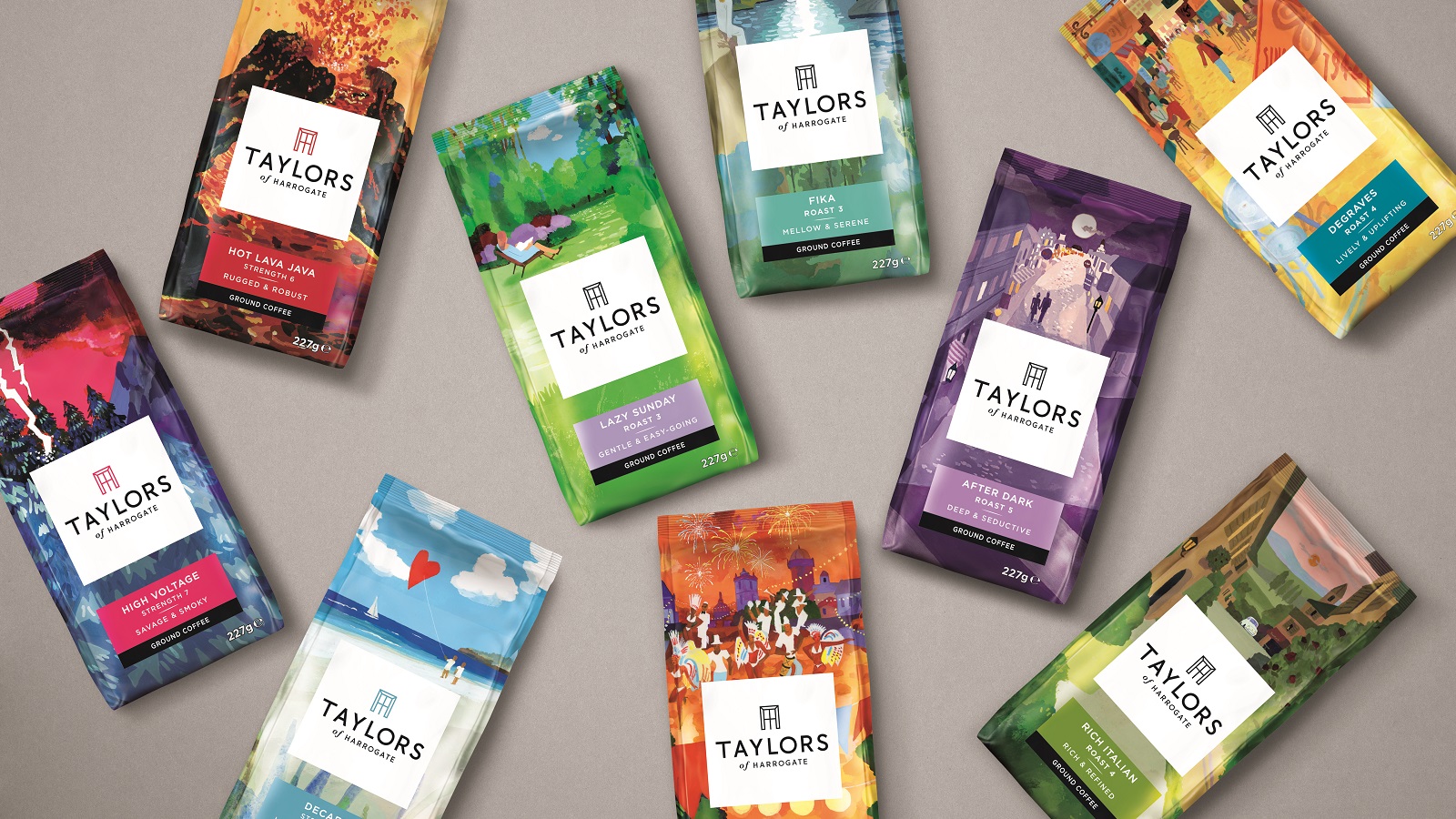 Pearlfisher Focuses on Extraordinary Flavours of Taylors of Harrogate