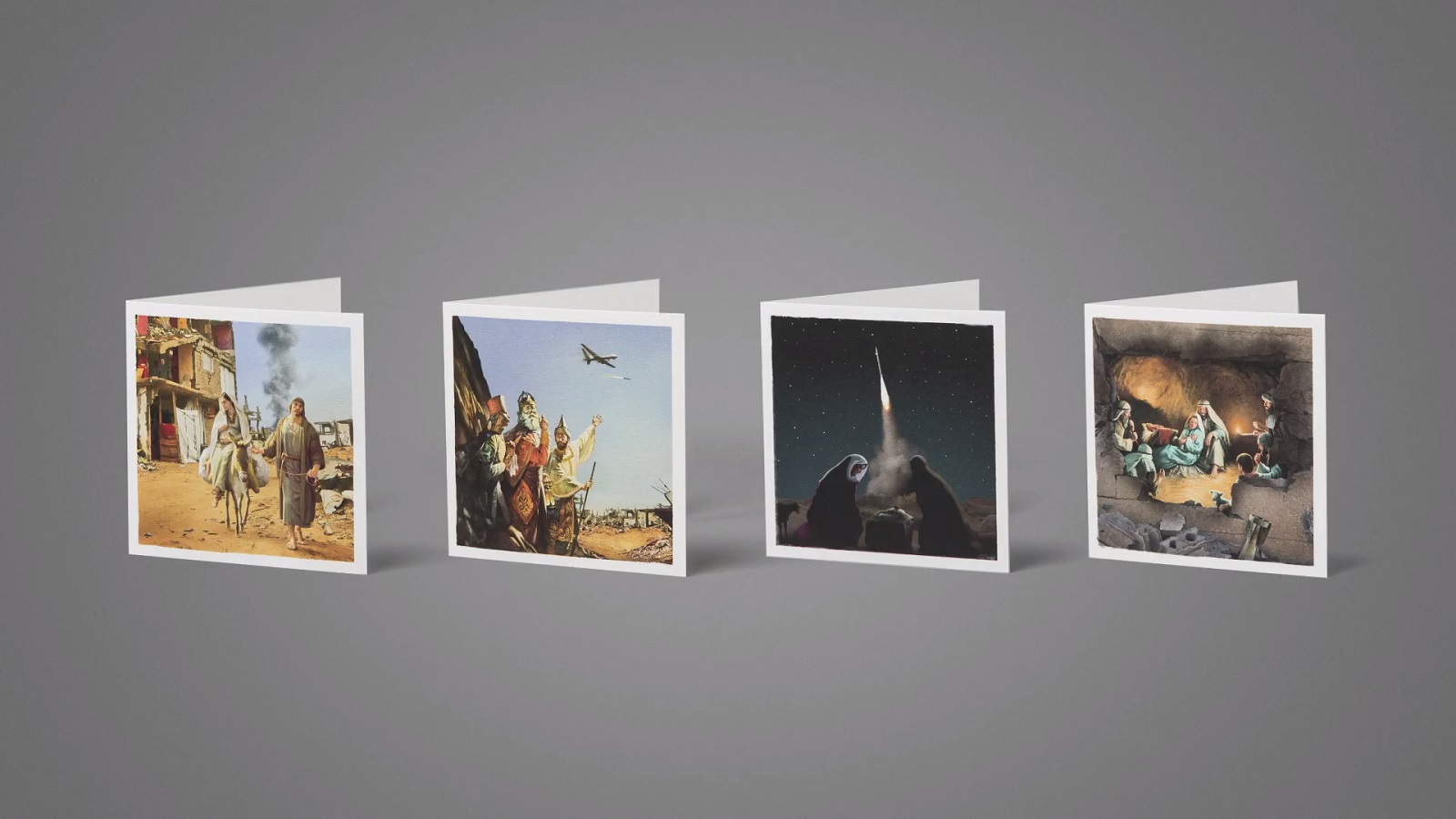 #TBT: These Cards Combine Biblical Scenes with War