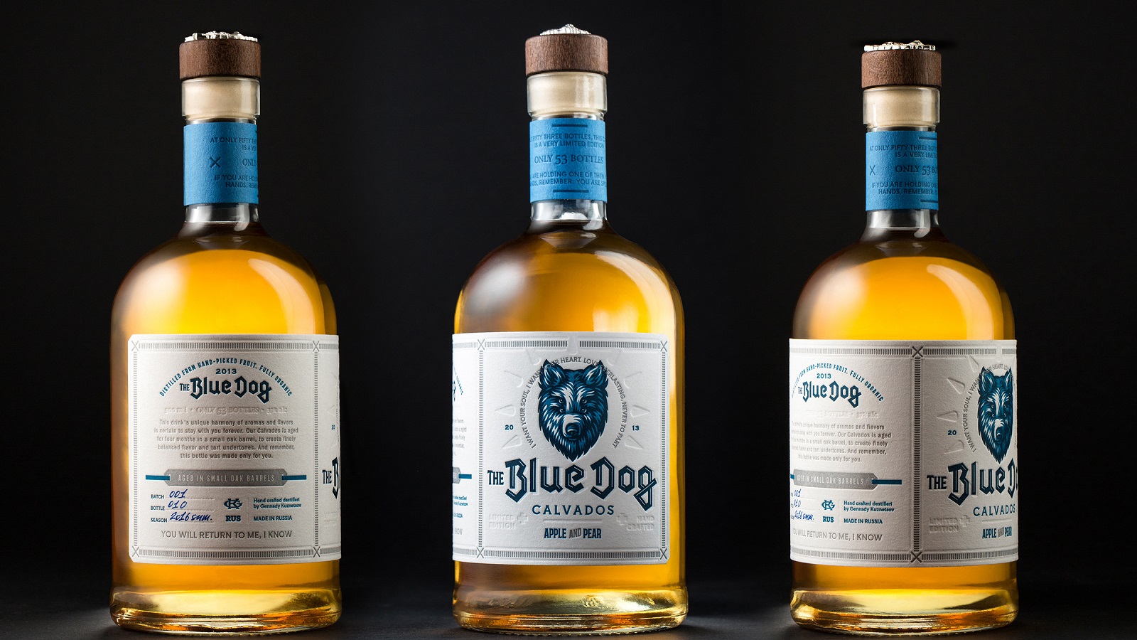 Blue Dog Calvados Keeps You Awake During a Full Moon