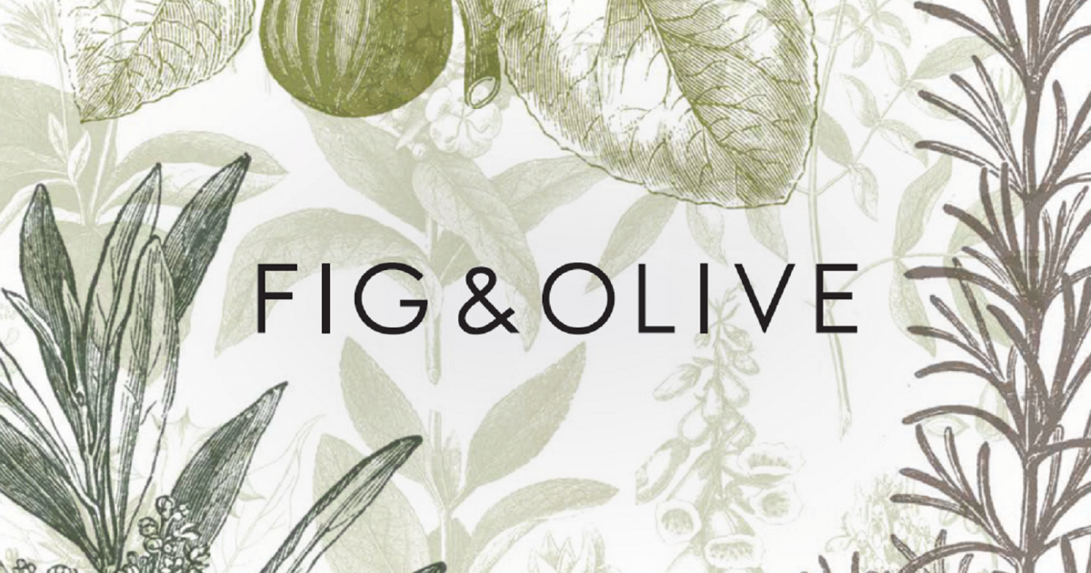 Fig & Olive Visual Identity Feeds Both the Body & Mind