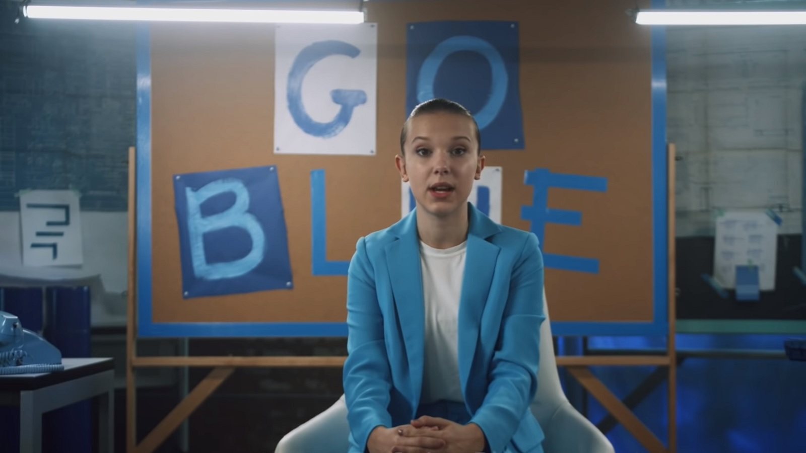 Stranger Things Star Goes Blue to Support Disadvantaged Children