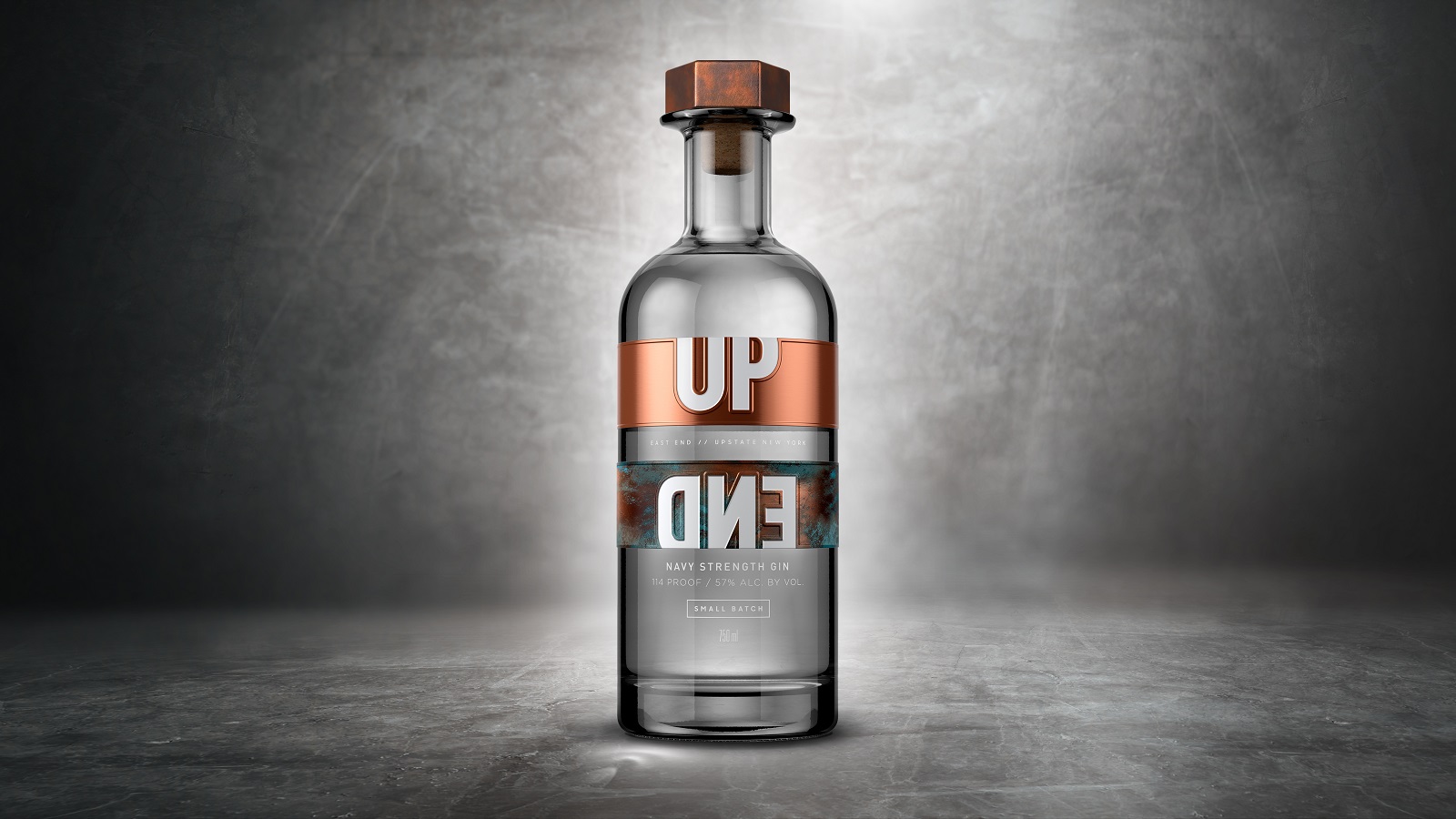 UPEND Gin Gets Flavored with Nude Brand Creation’s Creativity