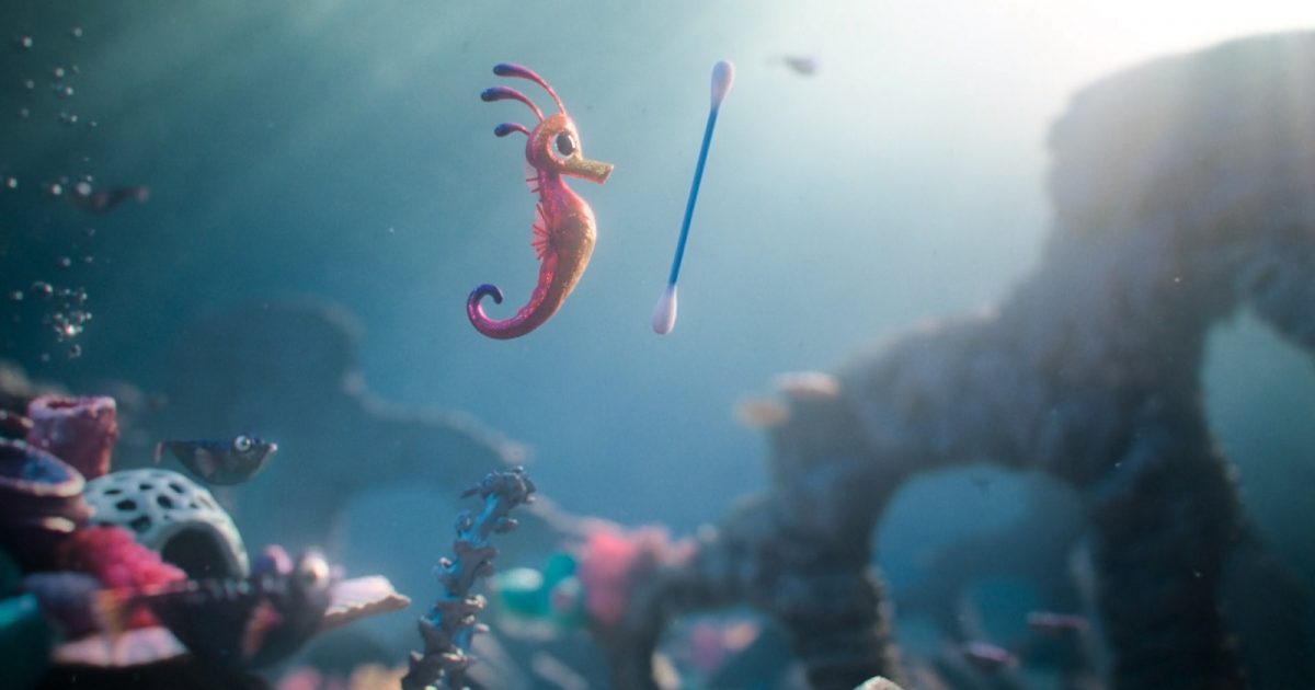 The Sad Story of Seahorse Falling in Love with a Q-tip