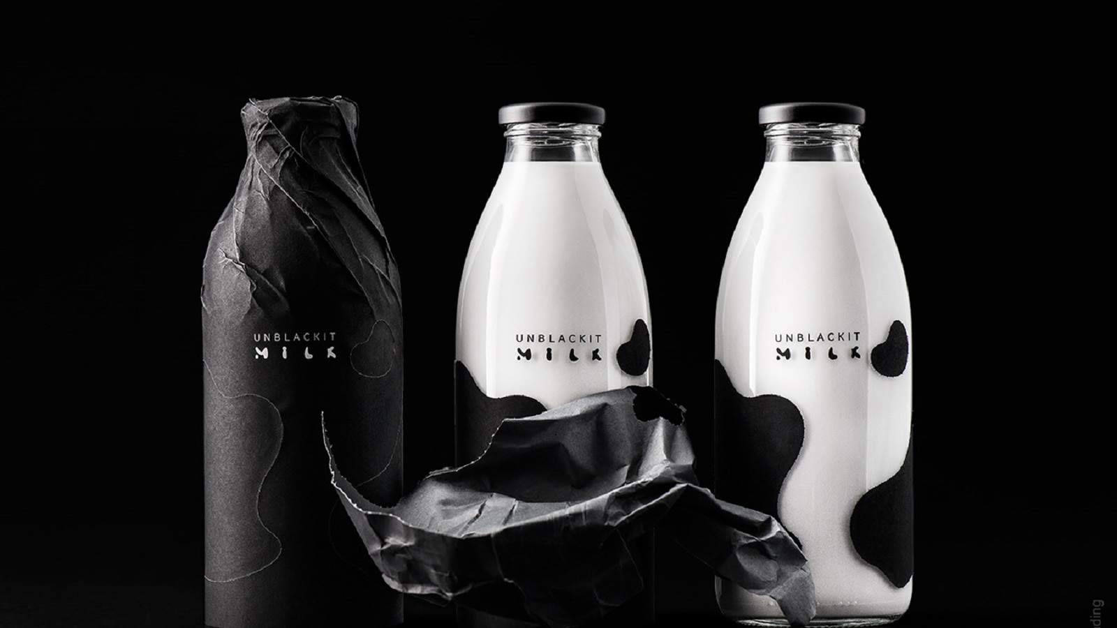 Unblackit! And Get a Lovely Milk Bottle with Cow Spots
