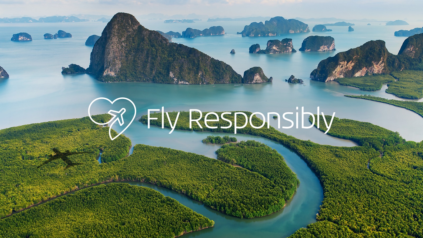 KLM Asks People to Fly Responsibly, even Competitors