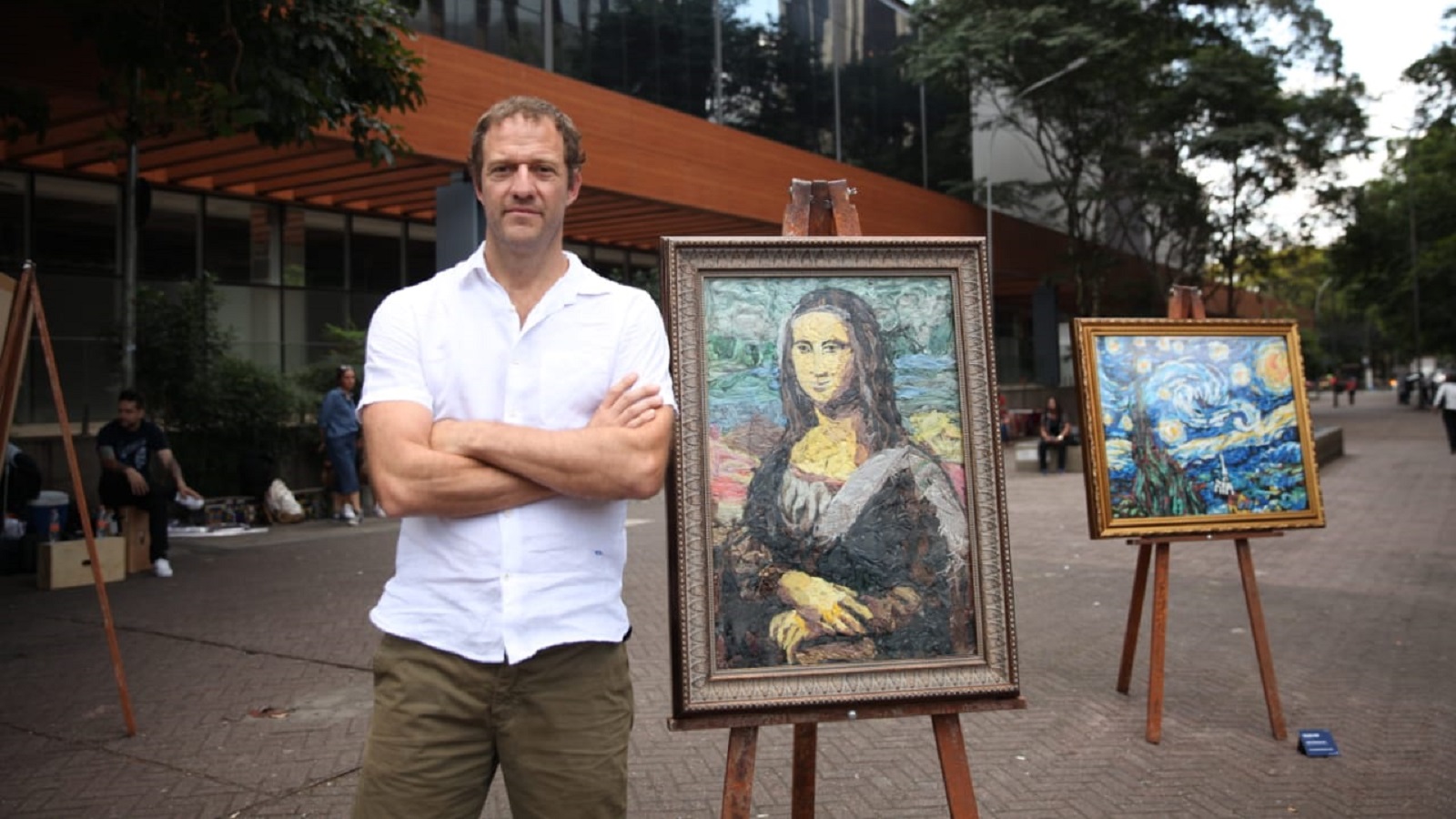 Corona Uses Plastic to Recreate Famous Artworks