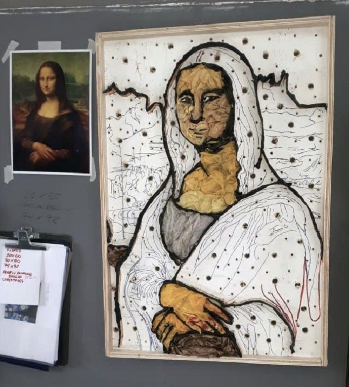 Corona Uses Plastic to Recreate Famous Artworks