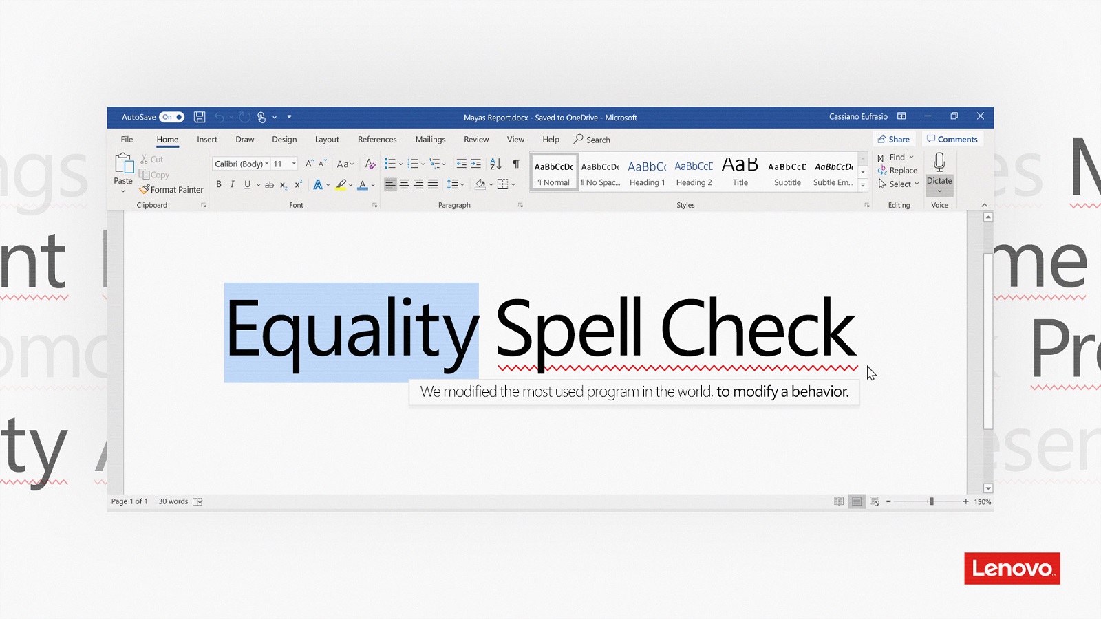 MS Word Plug-In Fights for Gender Equality in the Workplace