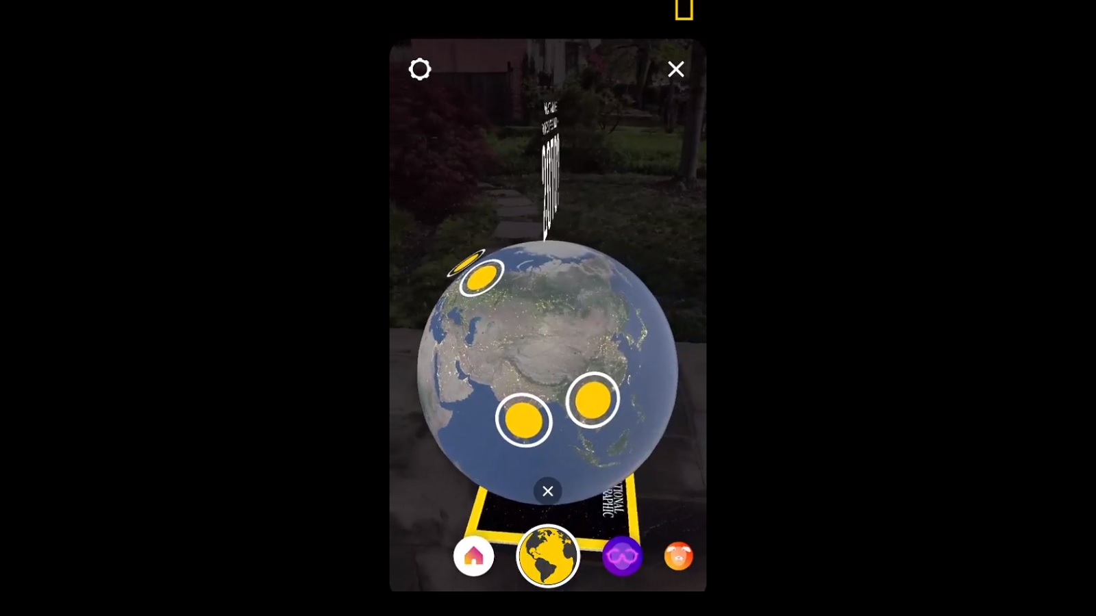 Earth’s Fate Reflected in AR-Enabled Orbuculum