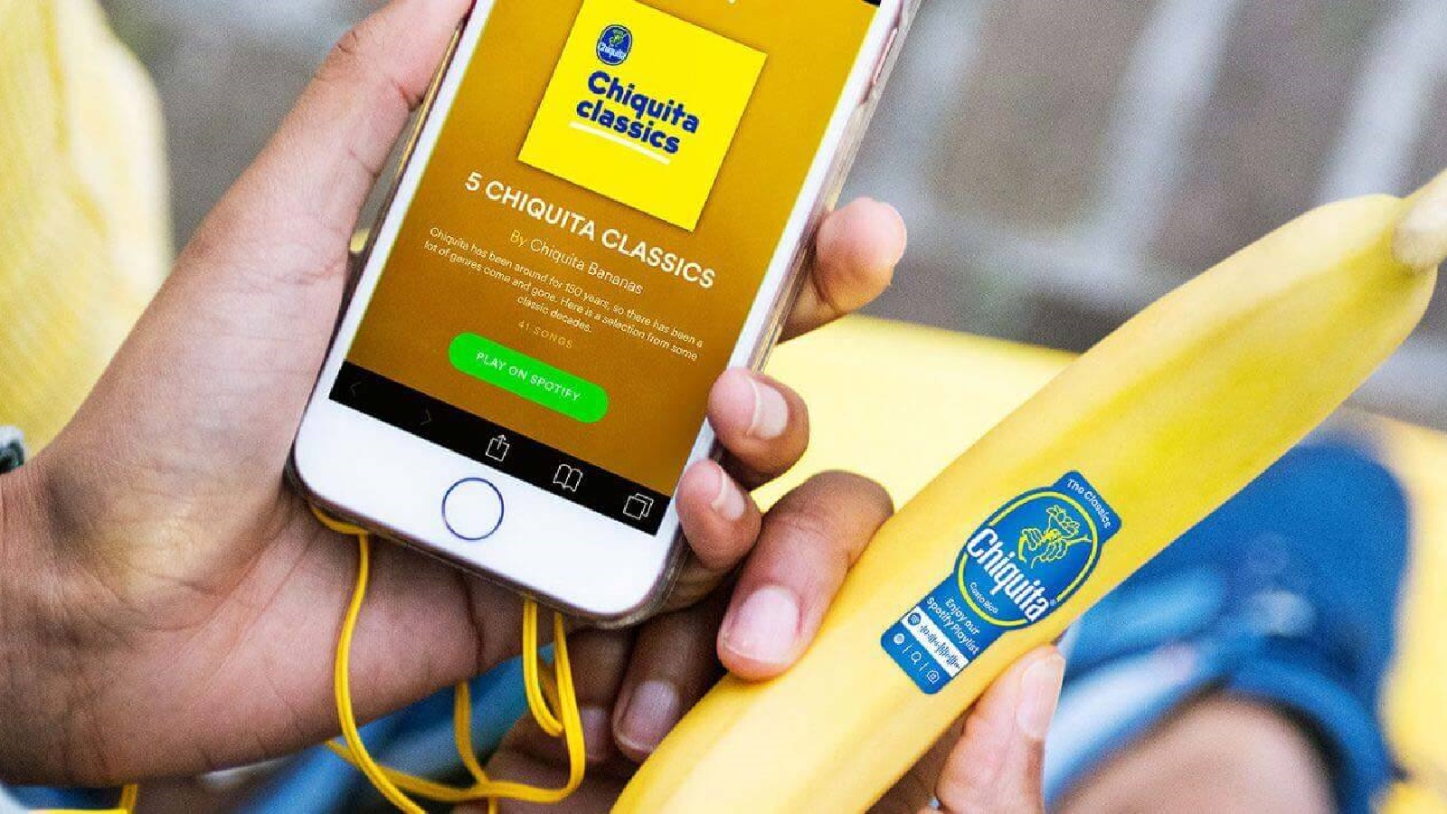 Chiquita Stickers Are Your Ticket to an Audio World