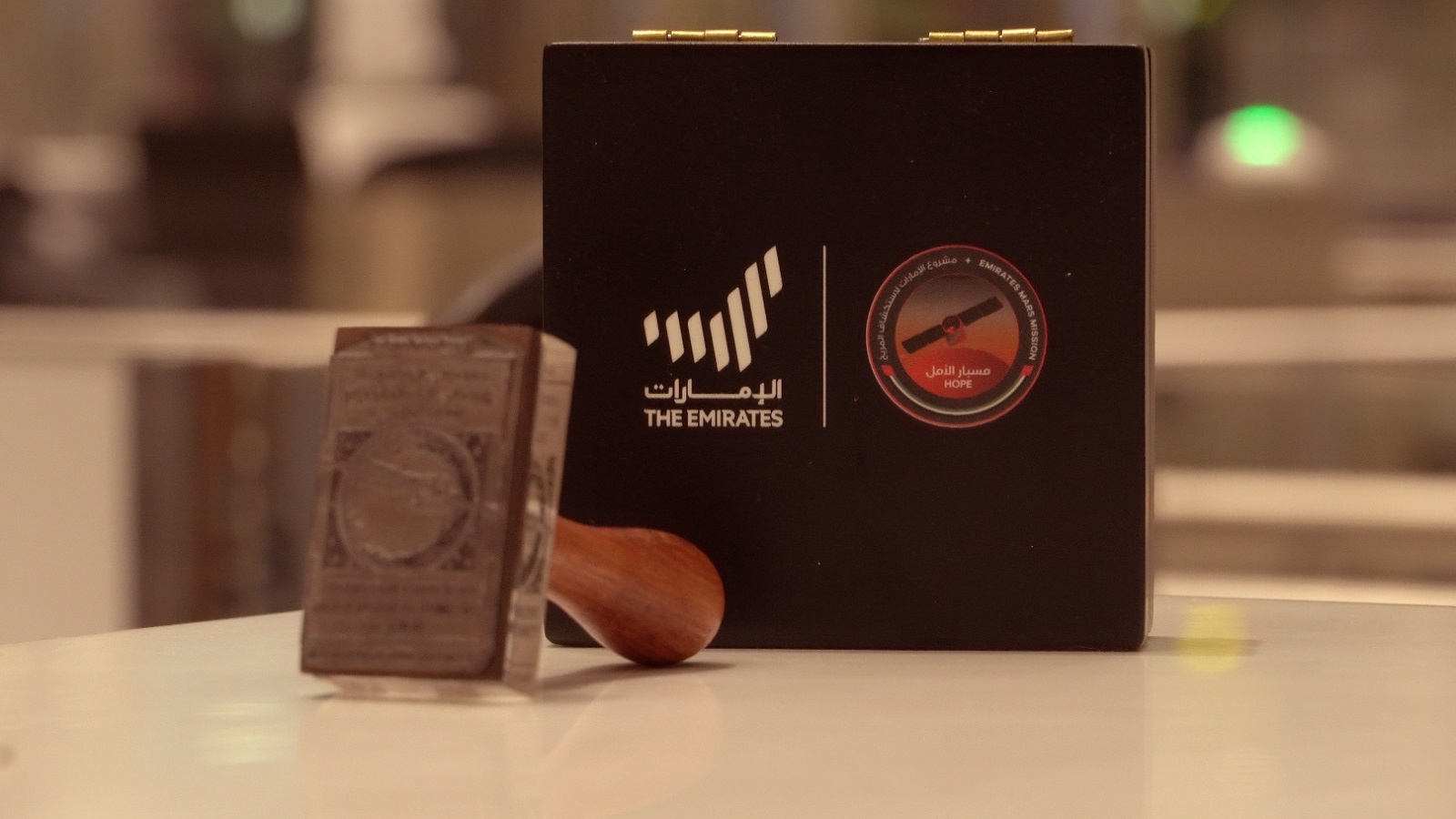 The UAE Celebrates Hope’s Success with “Martian Ink”