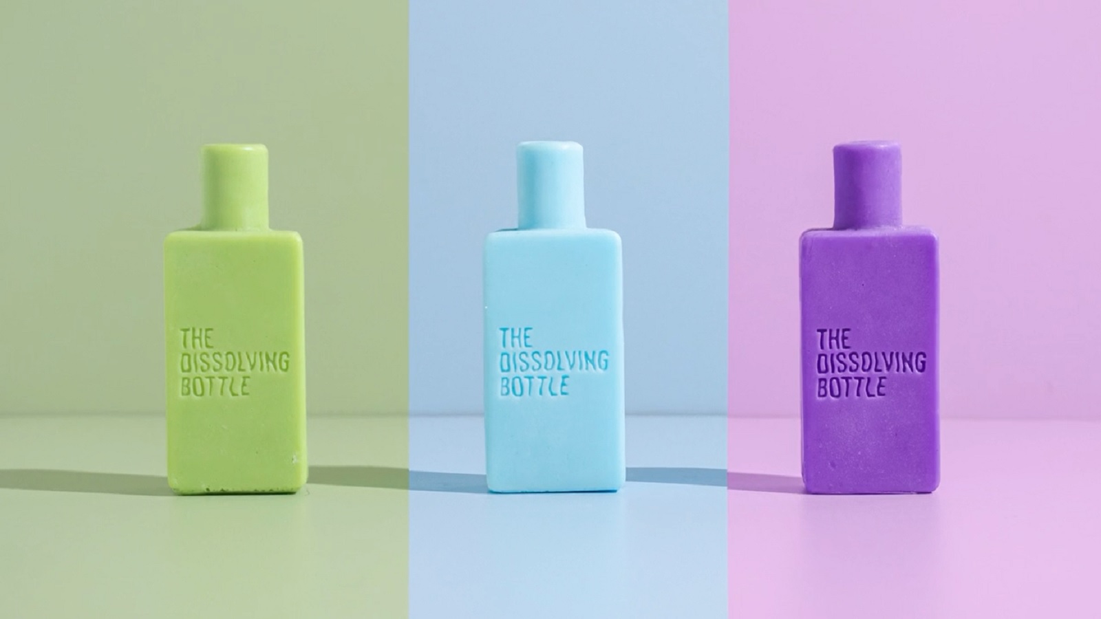 Shampoo Bottles Dissolve for the Sake of the Environment