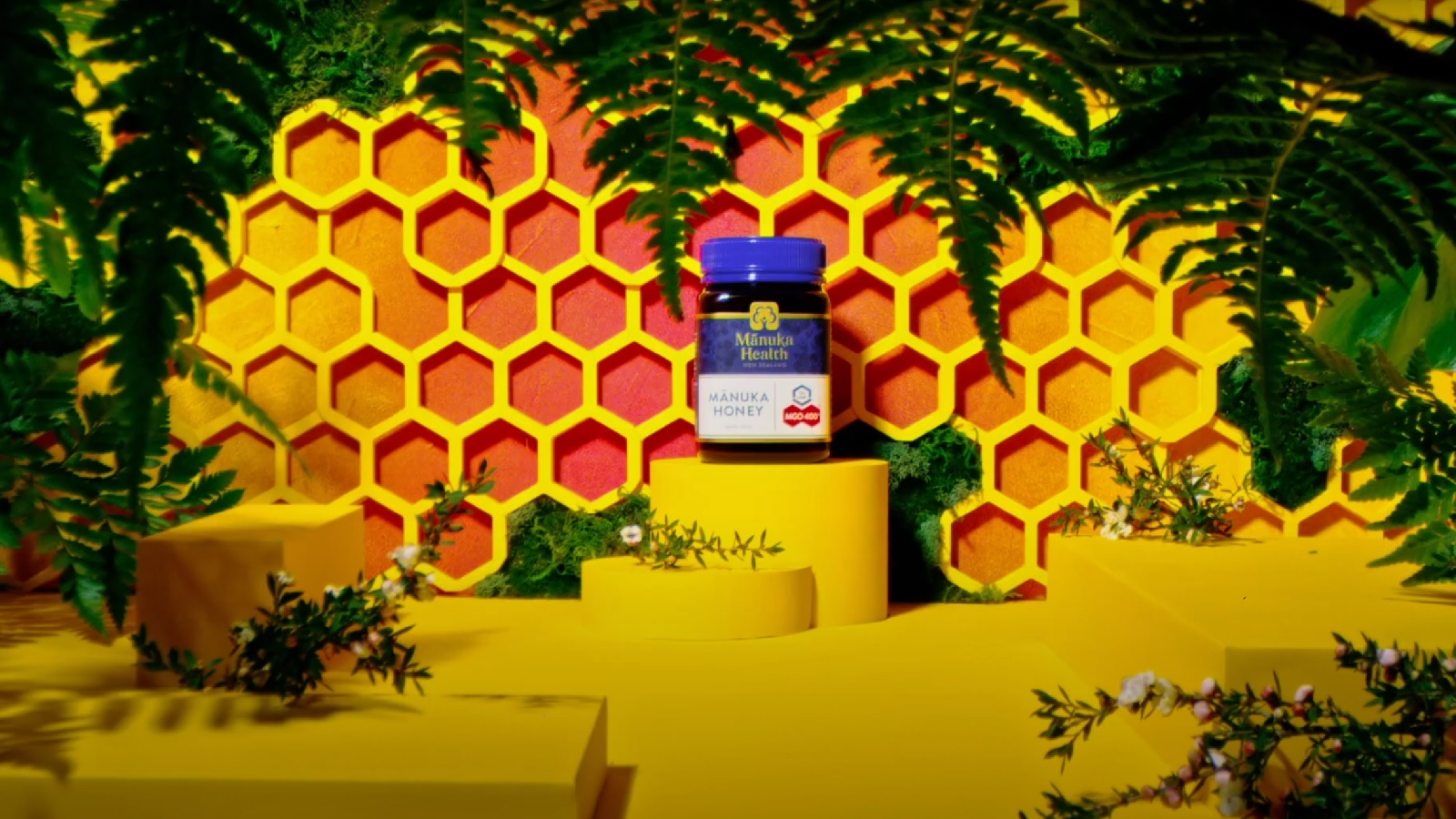 Rare Honey Line’s Visual System Invites You to Bee Awesome