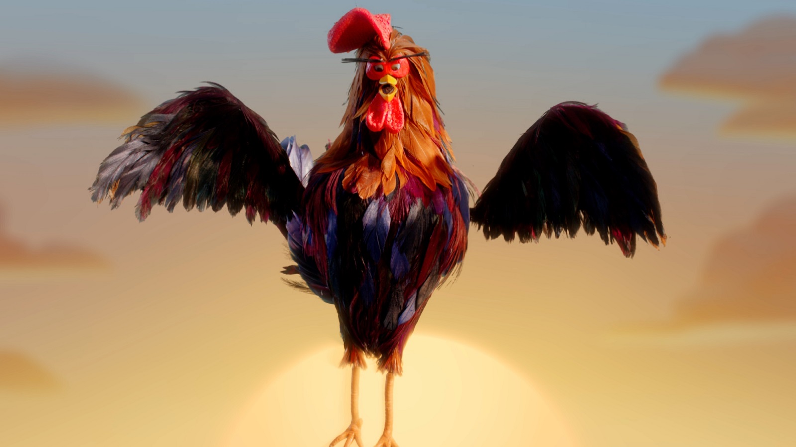 Well-Rested Rooster Spreads the Joy of Having a Good Night’s Sleep