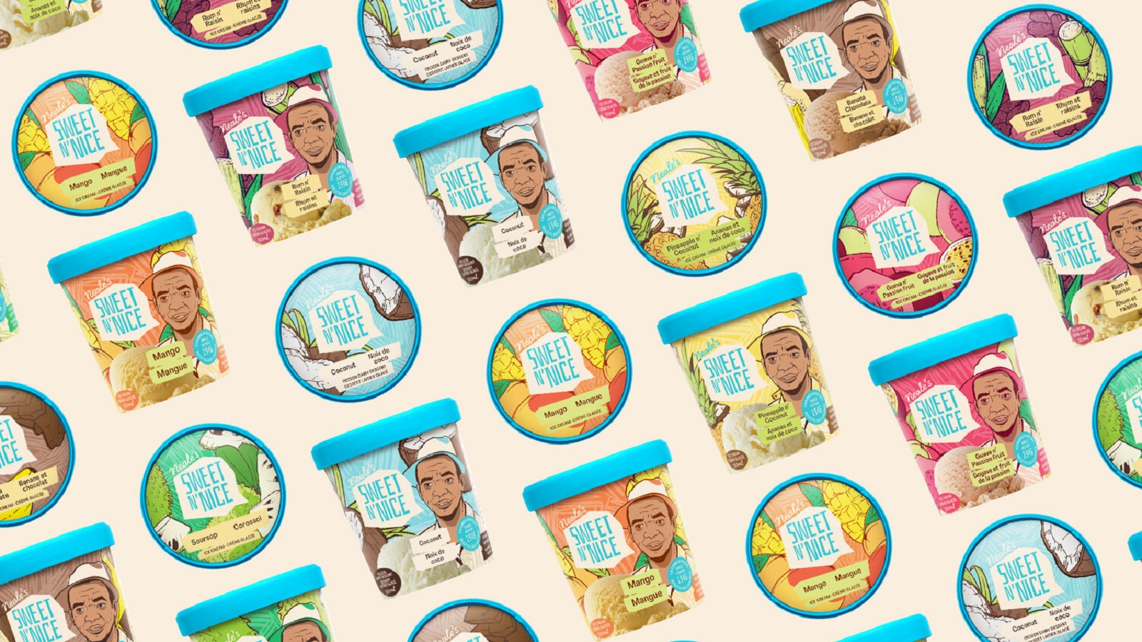 Neale’s Sweet N’ Nice’s Packaging Reflects Its Caribbean Roots