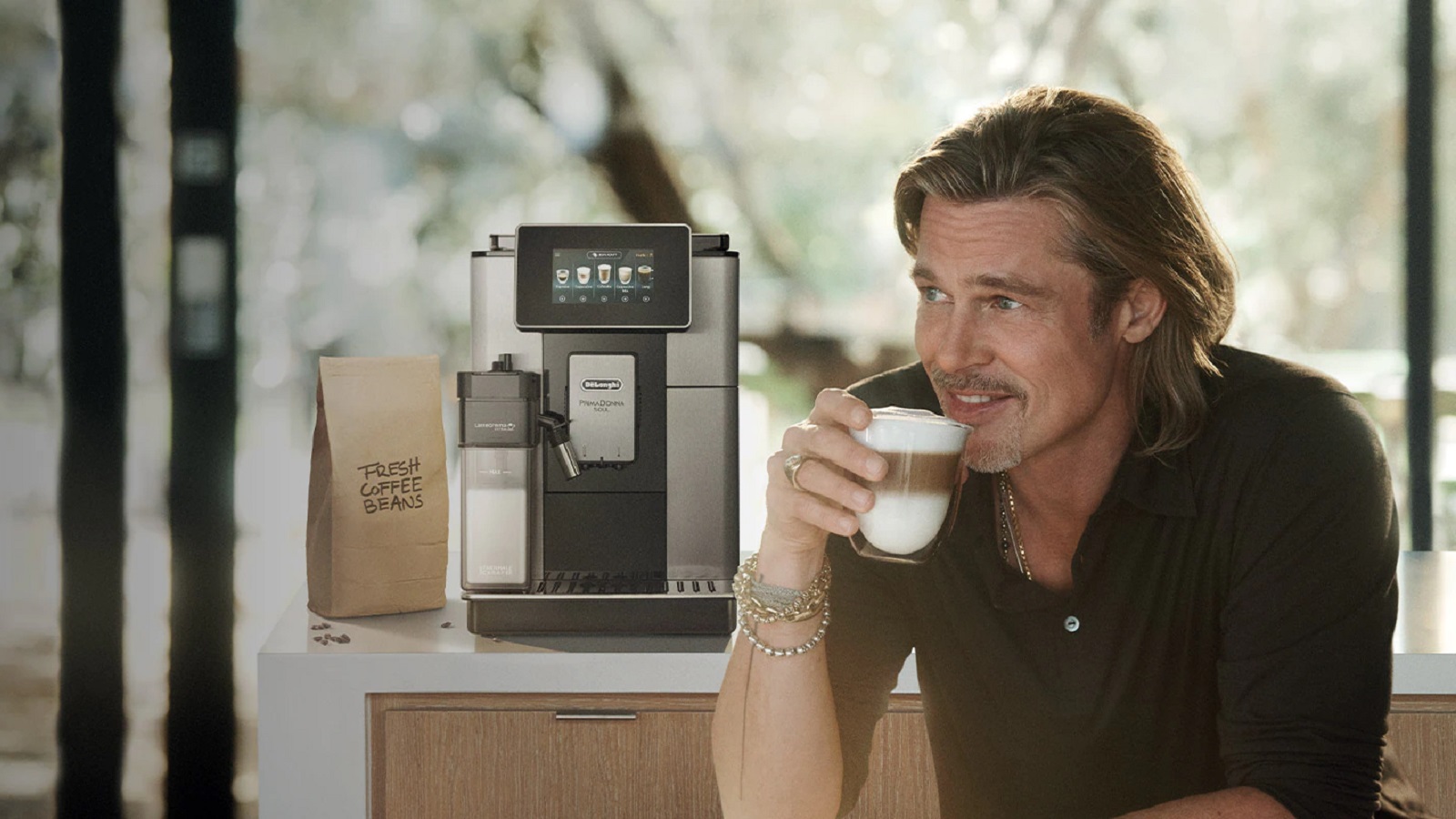#TBT: Brad Pitt Reveals the Perfetto Way to Drink Your Coffee