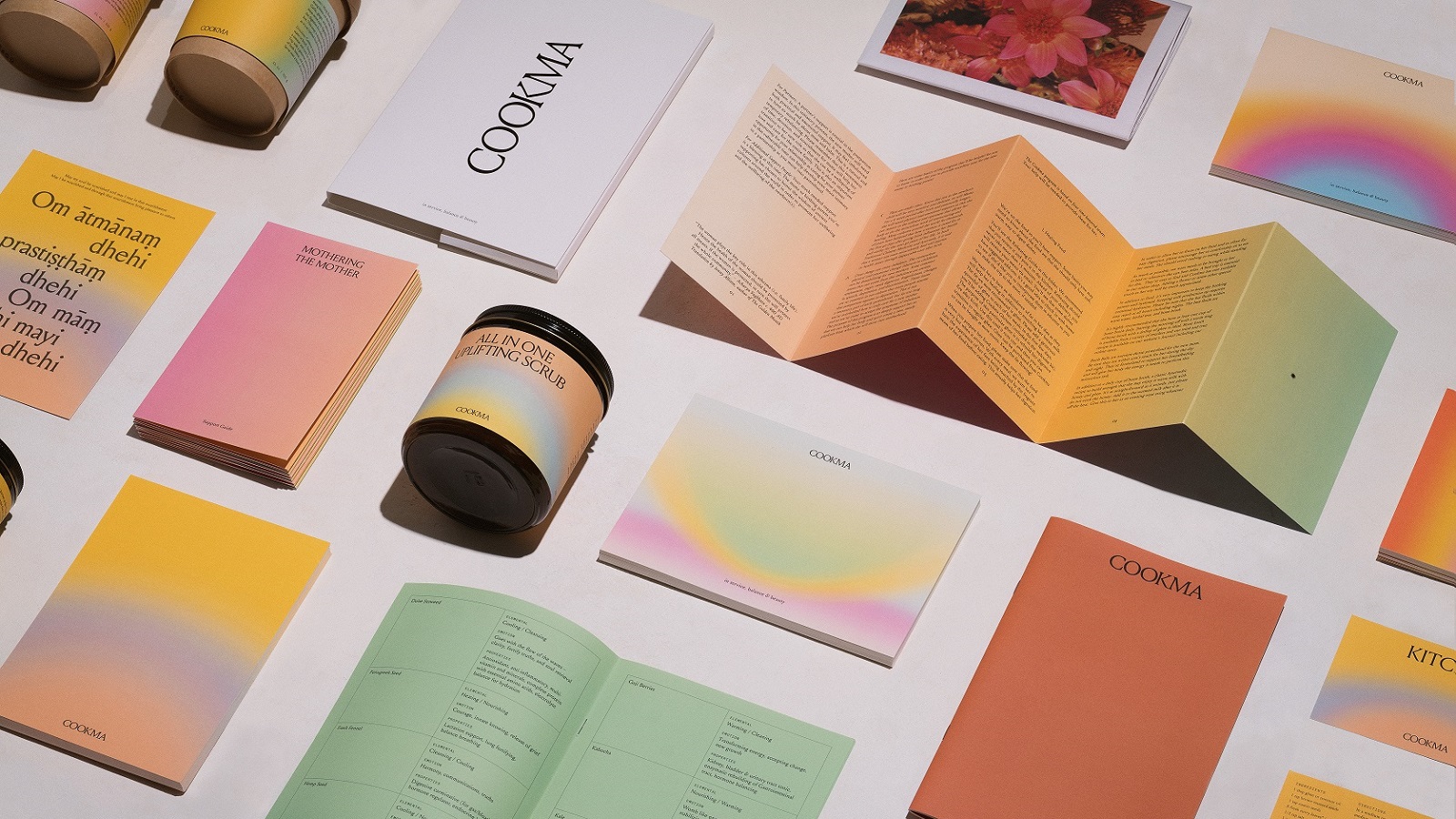 Cookma Inhales the Ayurveda Wisdom and Exhales a Calm Visual Design